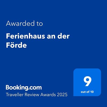 Ferienhaus An Der Foerde Φλένσμπουργκ Εξωτερικό φωτογραφία